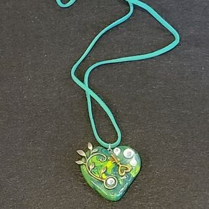 Original handmade heart pendant